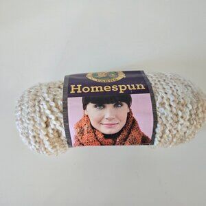 Lion Brand Homespun Yarn Pearls 6 oz #5 Bulky - 185 Yards New